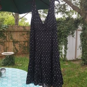 Beautiful polka dot sun dress